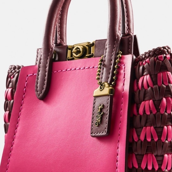 Coach Troupe Tote 16 With Weaving - Picture 5 of 6